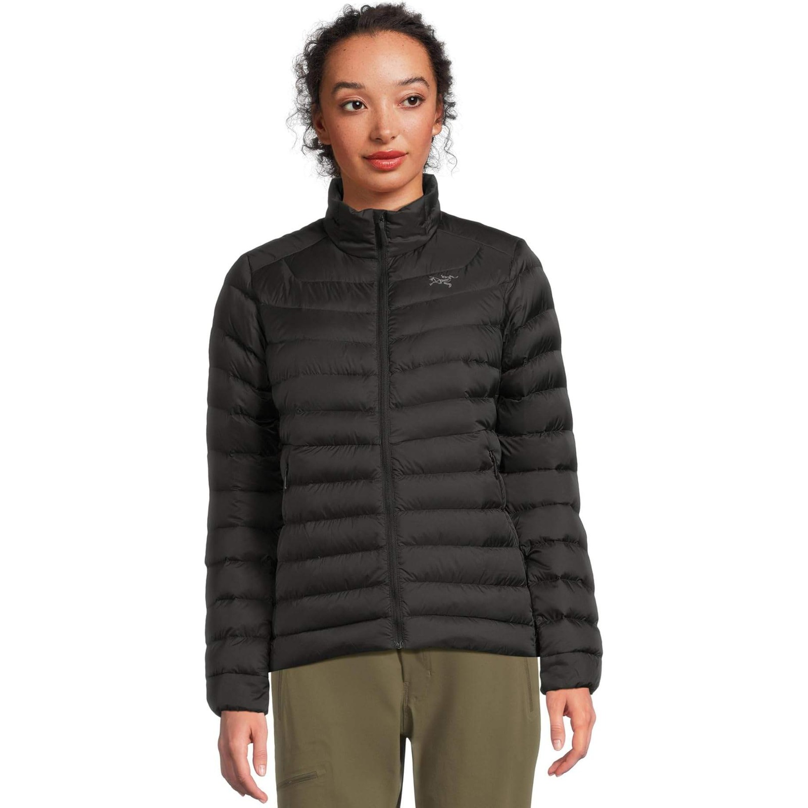 Arcteryx Cerium Lt Jacket Women's Medium Black Down Puffer Coat Fitted Outdoor